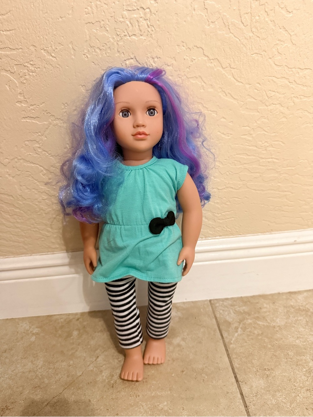 Our Generation Veronika 18” Doll Blue Purple Hair BD31427 Replacement Outfit